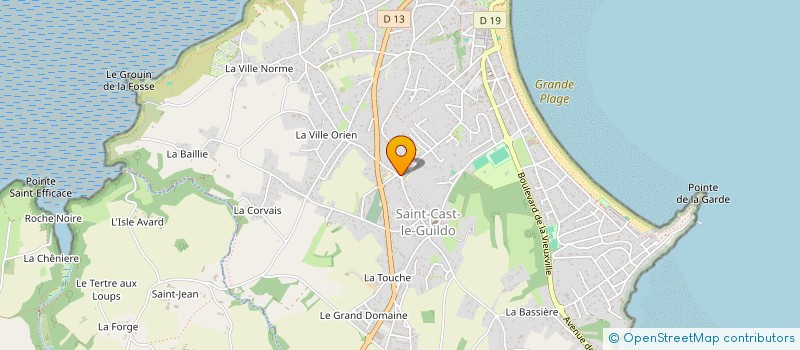 localisation de l'entreprise MADAME ANNE MARREC  SAINT-CAST-LE-GUILDO
