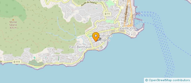 localisation de l'entreprise MADAME ANNE MARTEL à AJACCIO