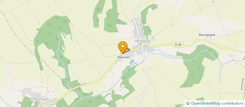 localisation de l'entreprise MADAME ANNE MARTINET  ROMAIN