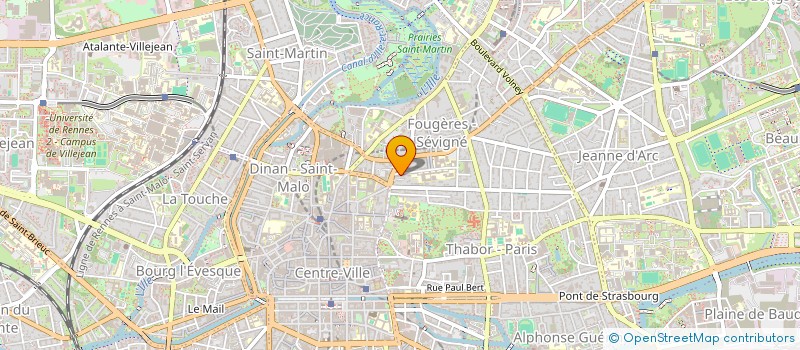 localisation de l'entreprise MADAME ANNE MASCOT  RENNES