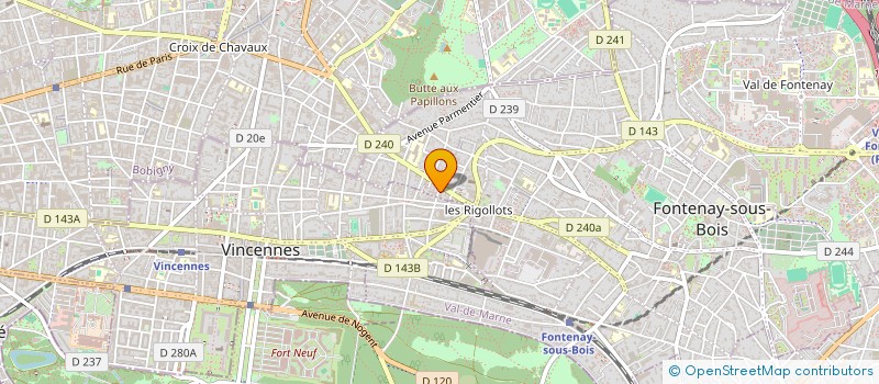 localisation de l'entreprise MADAME ANNE MASSE à FONTENAY-SOUS-BOIS