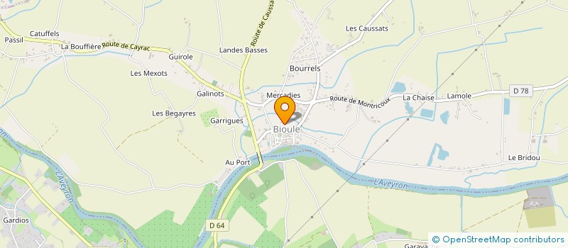 localisation de l'entreprise MADAME ANNE MASSONNEAU  BIOULE