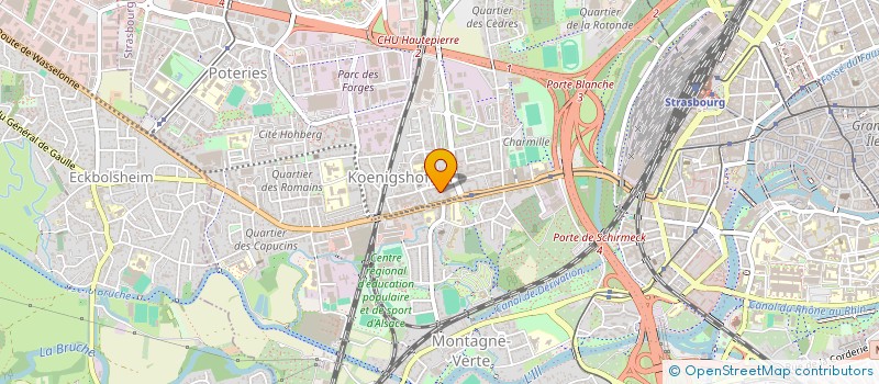 localisation de l'entreprise MADAME ANNE MAUSSION à STRASBOURG