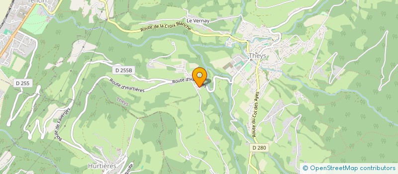 localisation de l'entreprise MADAME ANNE MAUVE  SAINT-ISMIER