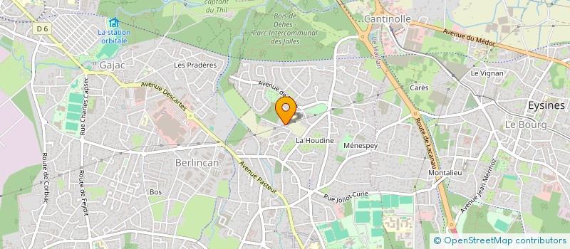 localisation de l'entreprise MADAME ANNE-MAY CHAURAND à LE HAILLAN