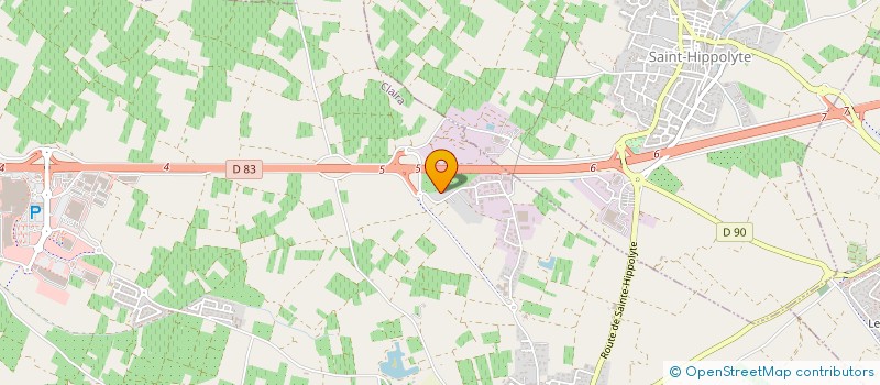 localisation de l'entreprise MADAME ANNE MAYO  CLAIRA