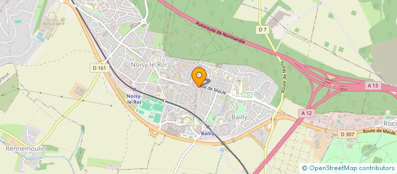 localisation de l'entreprise MADAME ANNE MAZEROLLE  BAILLY