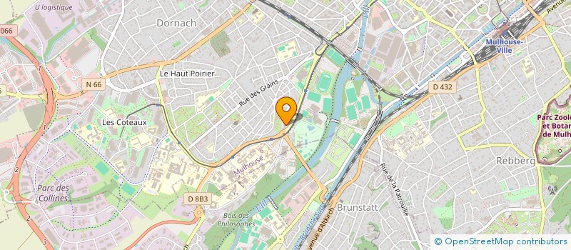 localisation de l'entreprise MADAME ANNE MBIHAYIMANA  MULHOUSE