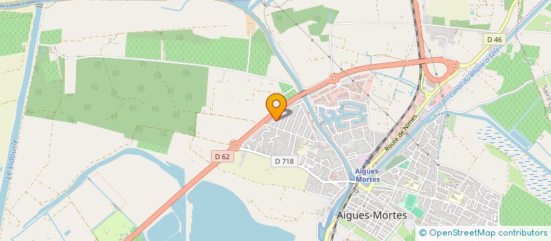 localisation de l'entreprise MADAME ANNE MENARD  AIGUES-MORTES