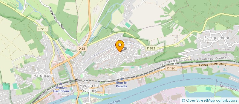 localisation de l'entreprise MADAME ANNE MENDES à MEULAN-EN-YVELINES