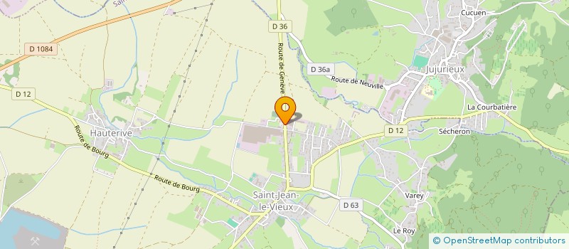 localisation de l'entreprise MADAME ANNE MENDES DA CONCEICAO  SAINT-JEAN-LE-VIEUX