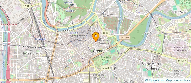 localisation de l'entreprise MADAME ANNE MENETRIER à GRENOBLE