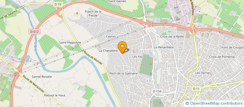 localisation de l'entreprise MADAME ANNE MENNRATH à BEZIERS