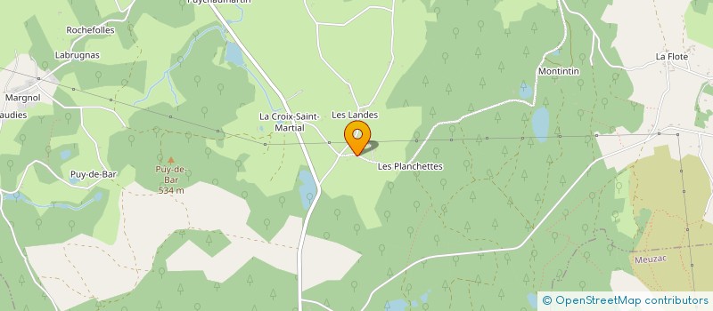 localisation de l'entreprise MADAME ANNE MERCIER à CHATEAU-CHERVIX