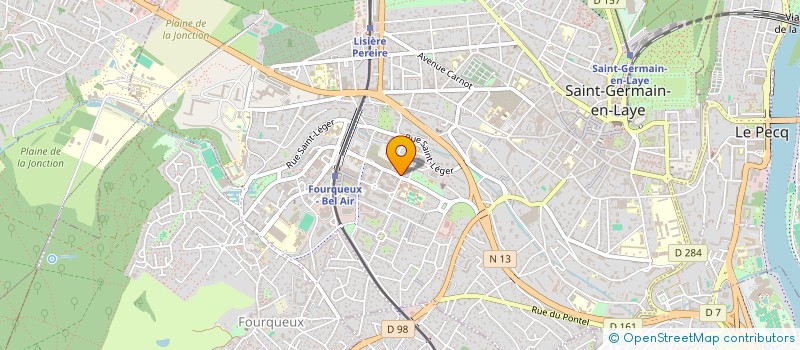 localisation de l'entreprise MADAME ANNE MERTANI  SAINT-GERMAIN-EN-LAYE