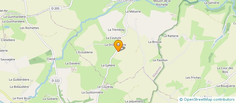 localisation de l'entreprise MADAME ANNE MERY DE BELLEGARDE à AVERTON