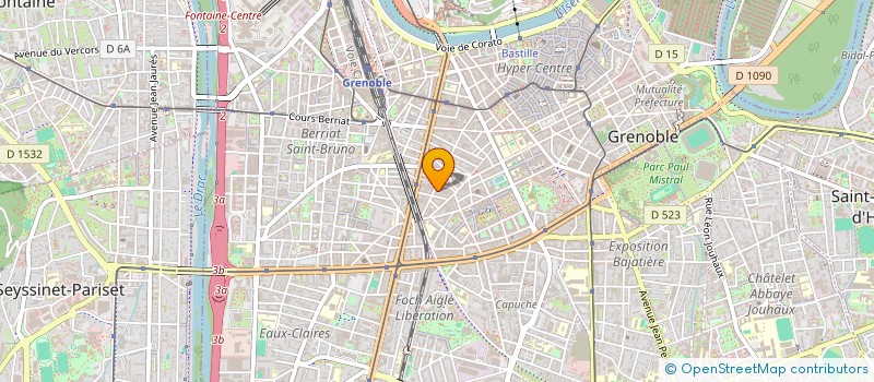 localisation de l'entreprise MADAME ANNE MESPLONT  GRENOBLE