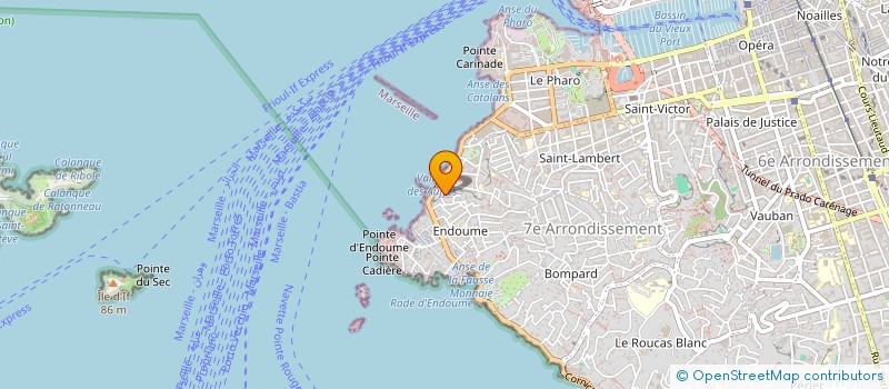 localisation de l'entreprise MADAME ANNE MESPOULET à MARSEILLE