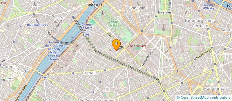 localisation de l'entreprise MADAME ANNE MESTRE  PARIS