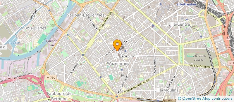 localisation de l'entreprise MADAME ANNE MEURISSE à LILLE