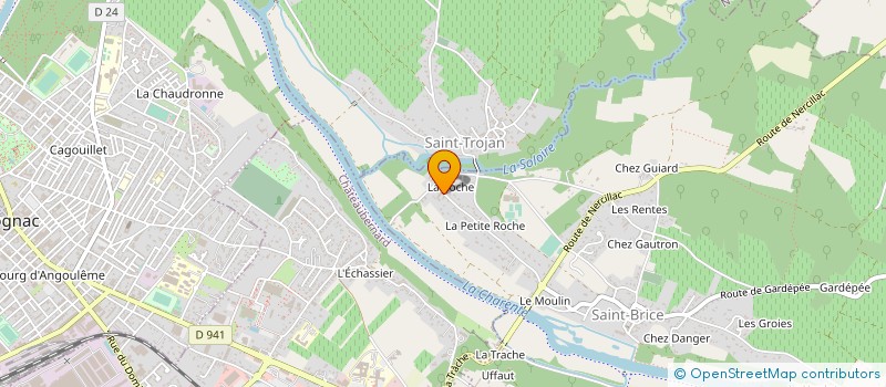 localisation de l'entreprise MADAME ANNE MICHAUD à SAINT-BRICE