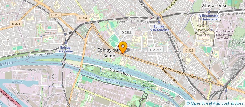 localisation de l'entreprise MADAME ANNE MICHEL à EPINAY-SUR-SEINE