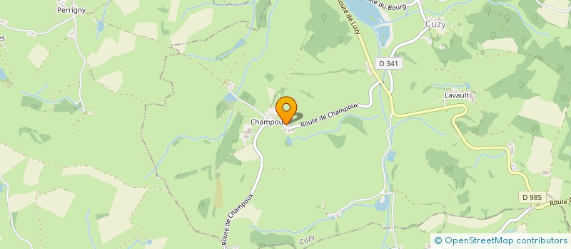 localisation de l'entreprise MADAME ANNE MICHEL  CUZY