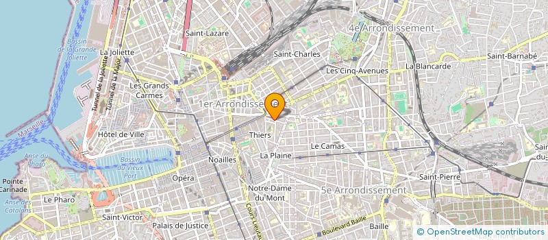 localisation de l'entreprise MADAME ANNE MILLET à MARSEILLE
