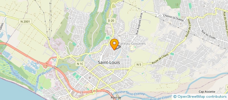 localisation de l'entreprise MADAME ANNE MINICHY à SAINT-LOUIS