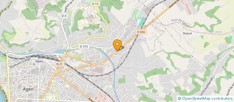 localisation de l'entreprise MADAME ANNE MOCZAR  AGEN