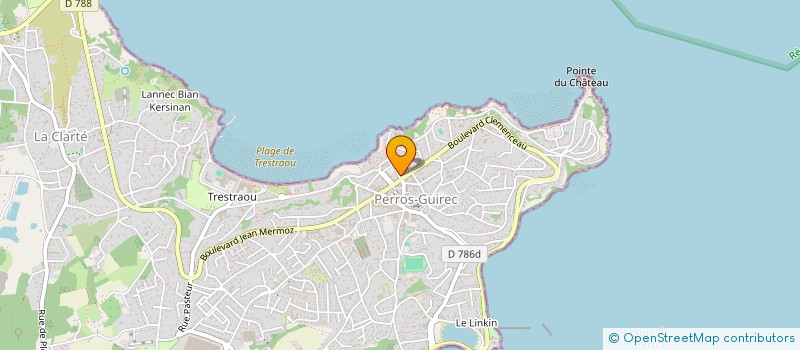localisation de l'entreprise MADAME ANNE MOLIA  PERROS-GUIREC