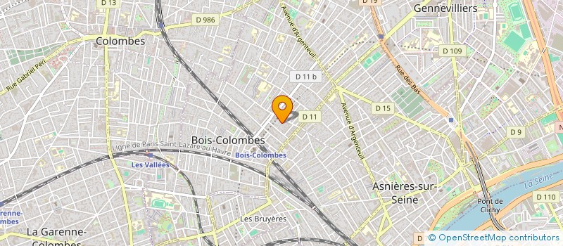 localisation de l'entreprise MADAME ANNE MOMMEJA à BOIS-COLOMBES