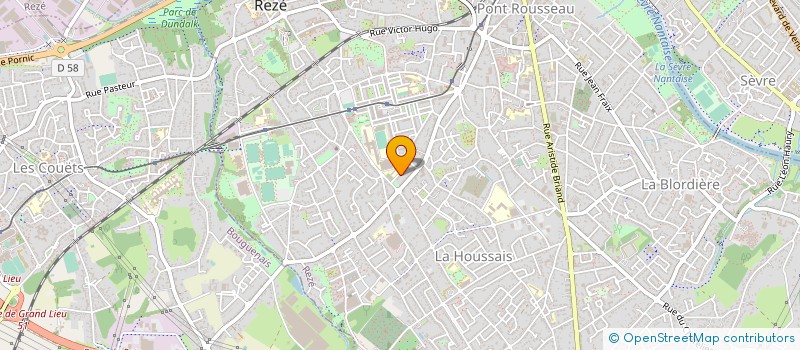 localisation de l'entreprise MADAME ANNE MONCONDUIT  REZE