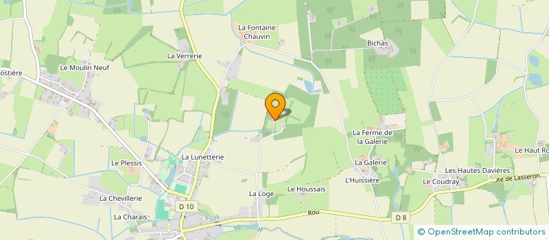 localisation de l'entreprise MADAME ANNE MONIOT  LOIREAUXENCE