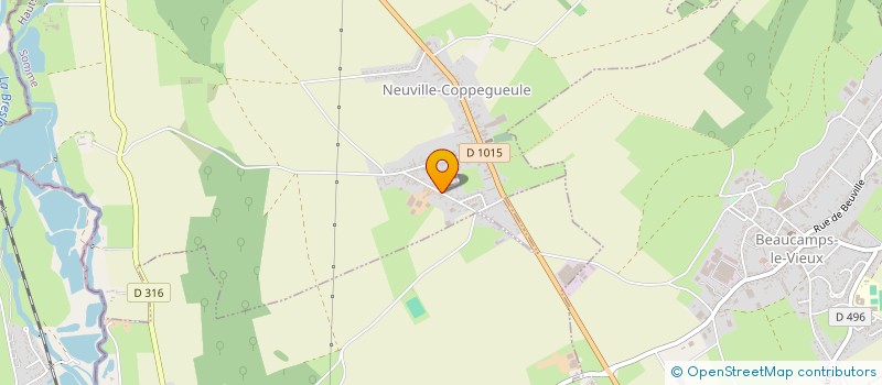 localisation de l'entreprise MADAME ANNE-MONIQUE GERVOIS  NEUVILLE-COPPEGUEULE