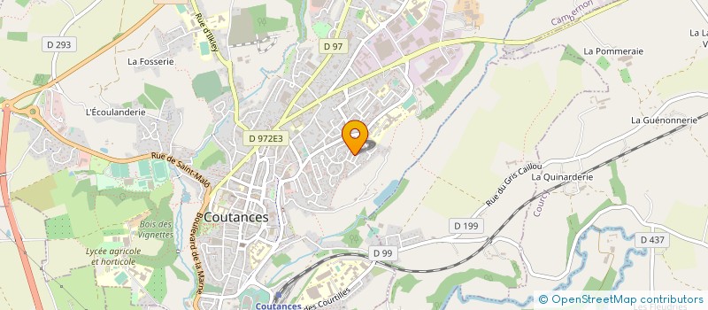 localisation de l'entreprise MADAME ANNE MONTAS  COUTANCES