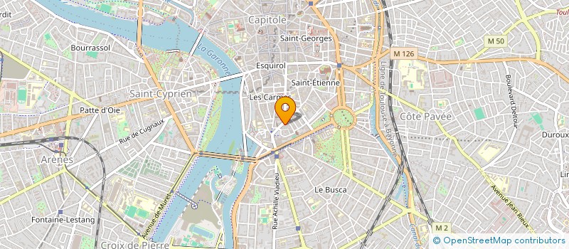 localisation de l'entreprise MADAME ANNE MONTAUD à TOULOUSE