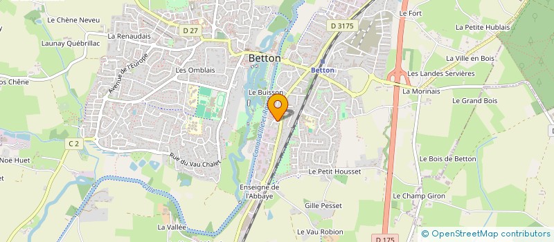 localisation de l'entreprise MADAME ANNE MORANZONI  BETTON