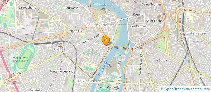 localisation de l'entreprise MADAME ANNE MOREAU à TOULOUSE