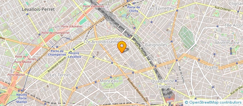 localisation de l'entreprise MADAME ANNE MOREL à PARIS