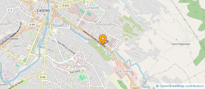 localisation de l'entreprise MADAME ANNE MORENO à CASTRES