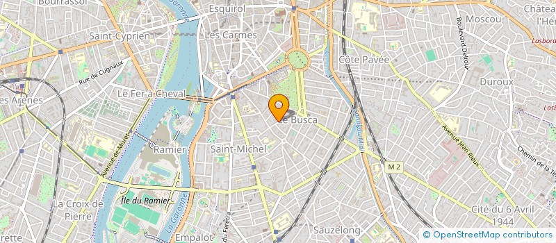 localisation de l'entreprise MADAME ANNE MORER  TOULOUSE