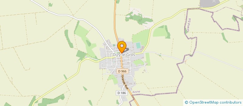 localisation de l'entreprise MADAME ANNE MORIN  DIZY-LE-GROS