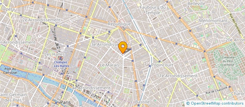 localisation de l'entreprise MADAME ANNE MORINEAU  PARIS