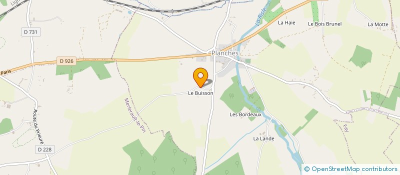 localisation de l'entreprise MADAME ANNE MORON  PLANCHES