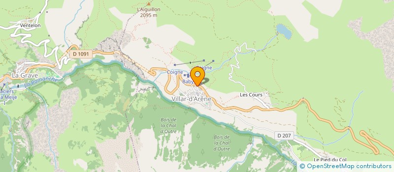 localisation de l'entreprise MADAME ANNE MOTHE  VILLAR D'ARENE