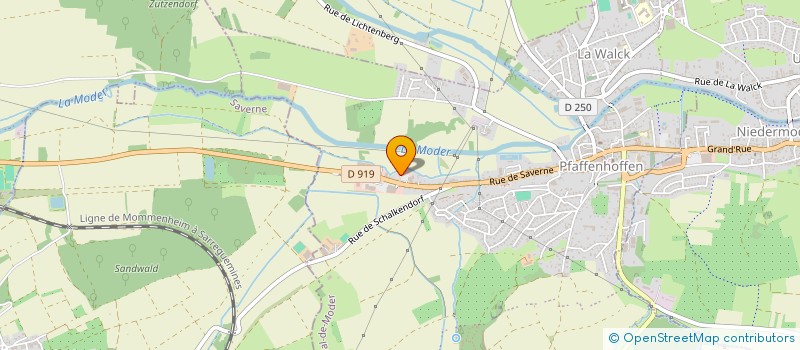 localisation de l'entreprise MADAME ANNE MOUCAUD  VAL-DE-MODER