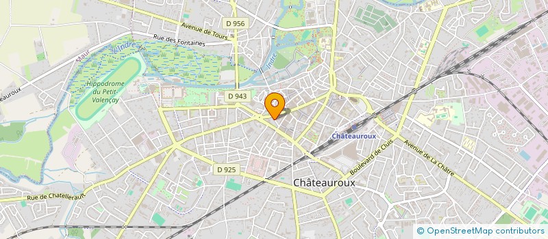 localisation de l'entreprise MADAME ANNE MOUCHET à CHATEAUROUX