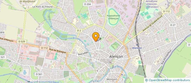 localisation de l'entreprise MADAME ANNE MOUSSELET à ALENCON
