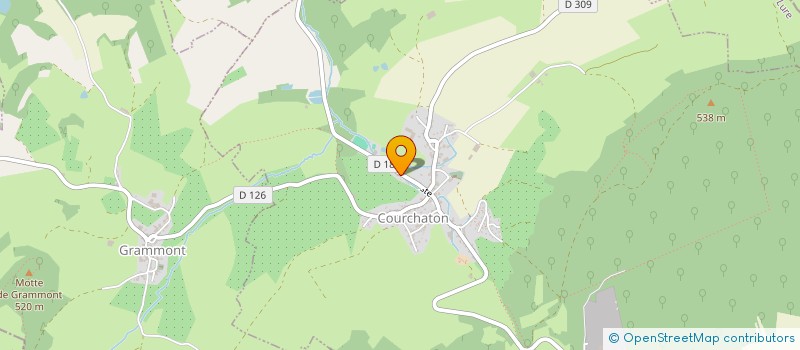 localisation de l'entreprise MADAME ANNE MOWL  COURCHATON